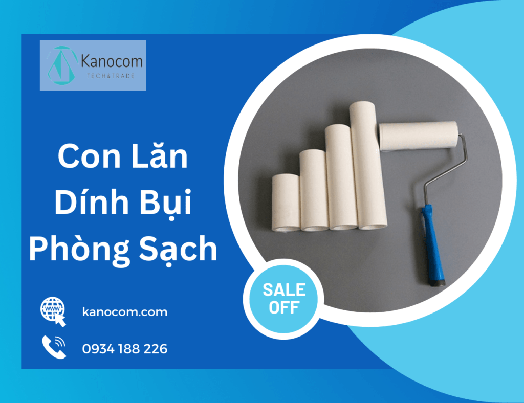 con lăn dính bụi phòng sạch