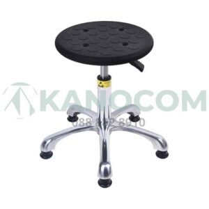 Ghế chống tĩnh điện Foam mặt tròn 4 lỗ