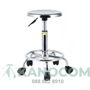 Ghế inox tròn phòng sạch