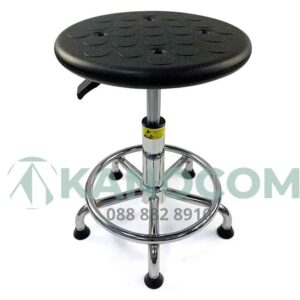 Ghế chống tĩnh điện Foam mặt tròn 4 lỗ 2