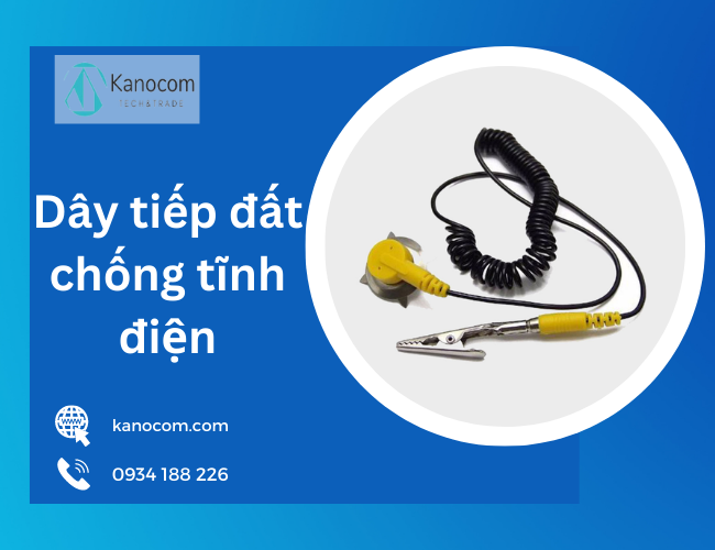 Nơi Bán Dây Tiếp Đất Chống Tĩnh Điện Giá Rẻ Nhất 1 dây tiếp đất chống tĩnh điện