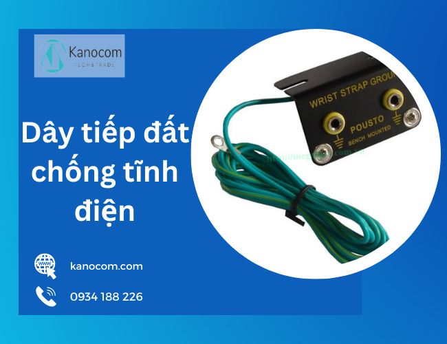 Nơi Bán Dây Tiếp Đất Chống Tĩnh Điện Giá Rẻ Nhất 2 dây tiếp đất chống tĩnh điện