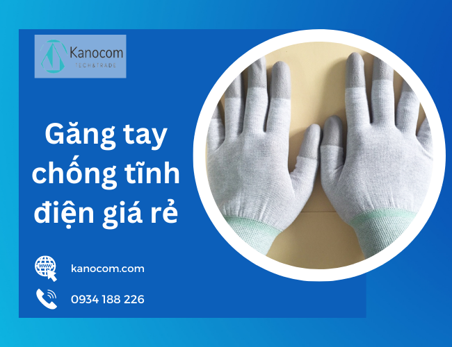  găng tay chống tĩnh điện giá rẻ