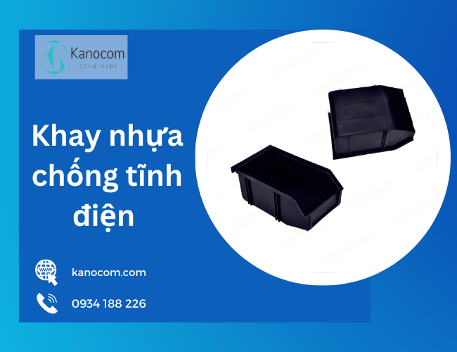Khay Nhựa Chống Tĩnh Điện - Thiết Bị Phòng Sạch 1 khay nhựa chống tĩnh điện
