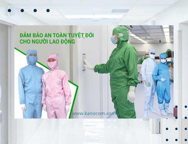 Bộ quần áo phòng sạch Bộ quần áo phòng sạch