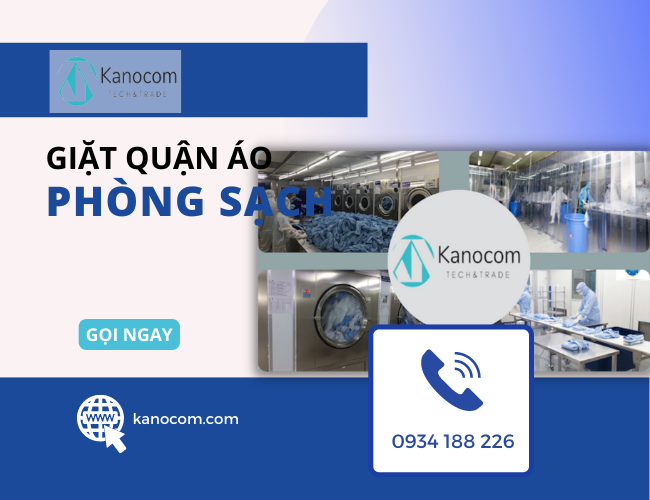 Quy trình tiến hành giặt trang phục phòng sạch Quy trình tiến hành giặt trang phục phòng sạch