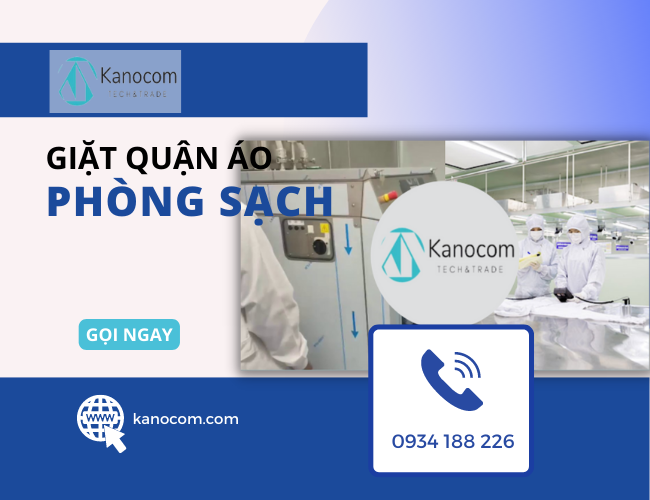 Giặt quần áo phòng sạch Giặt quần áo phòng sạch