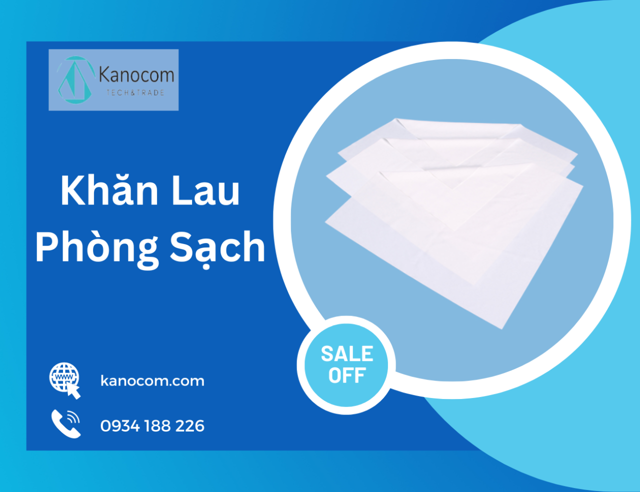 khăn lau phòng sạch