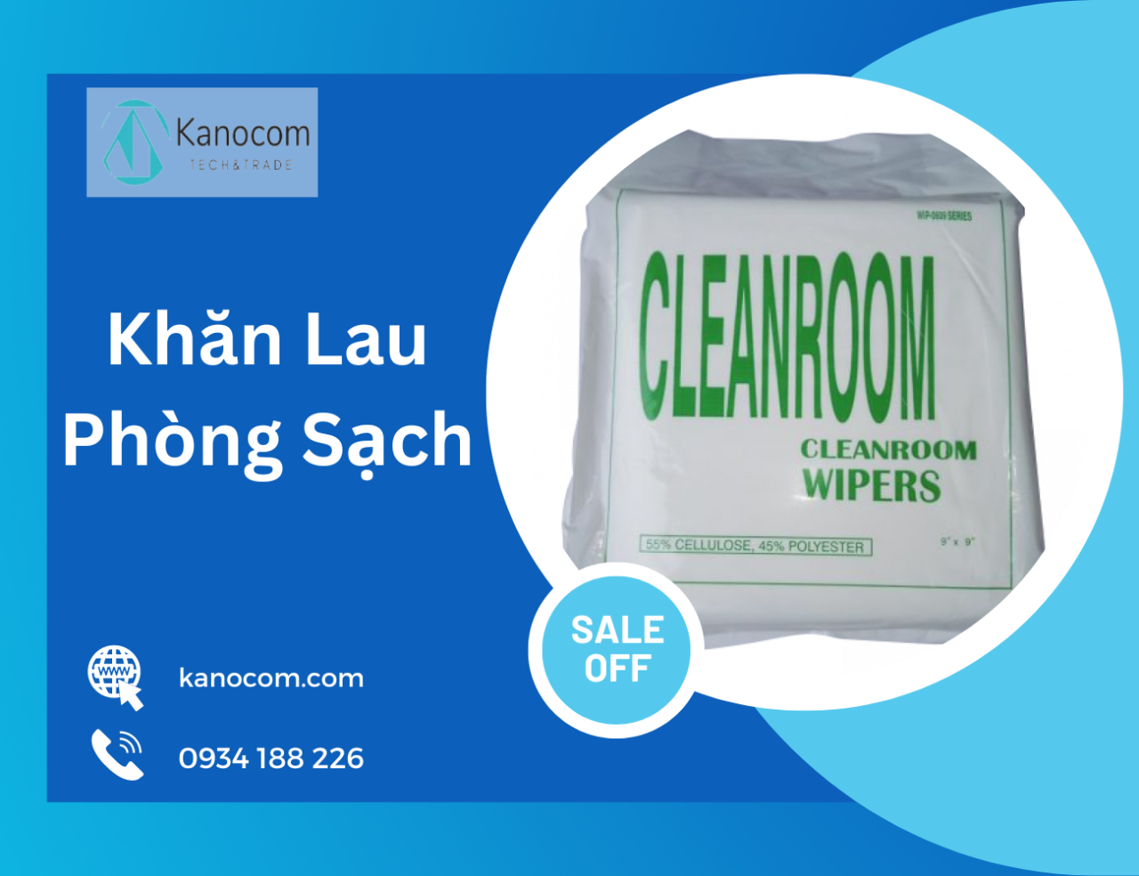 khăn lau phòng sạch