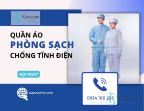 Quần Áo Phòng Sạch Chống Tĩnh Điện tại Kanocom