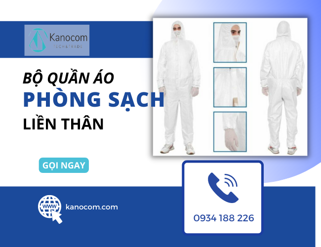 bộ quần áo phòng sạch liền thân bộ quần áo phòng sạch liền thân