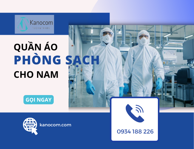 quần áo phòng sạch nam May quần áo nam phòng sạch