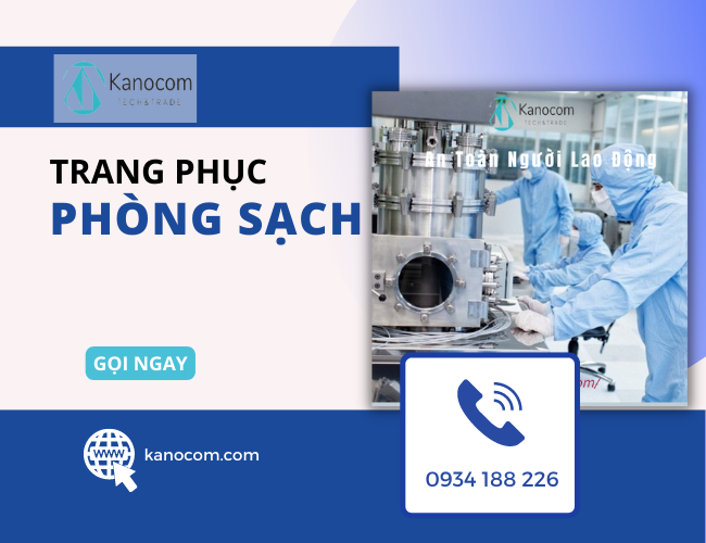 Trang phục bảo vệ người lao động trong phòng sạch Trang phục bảo vệ người lao động trong phòng sạch